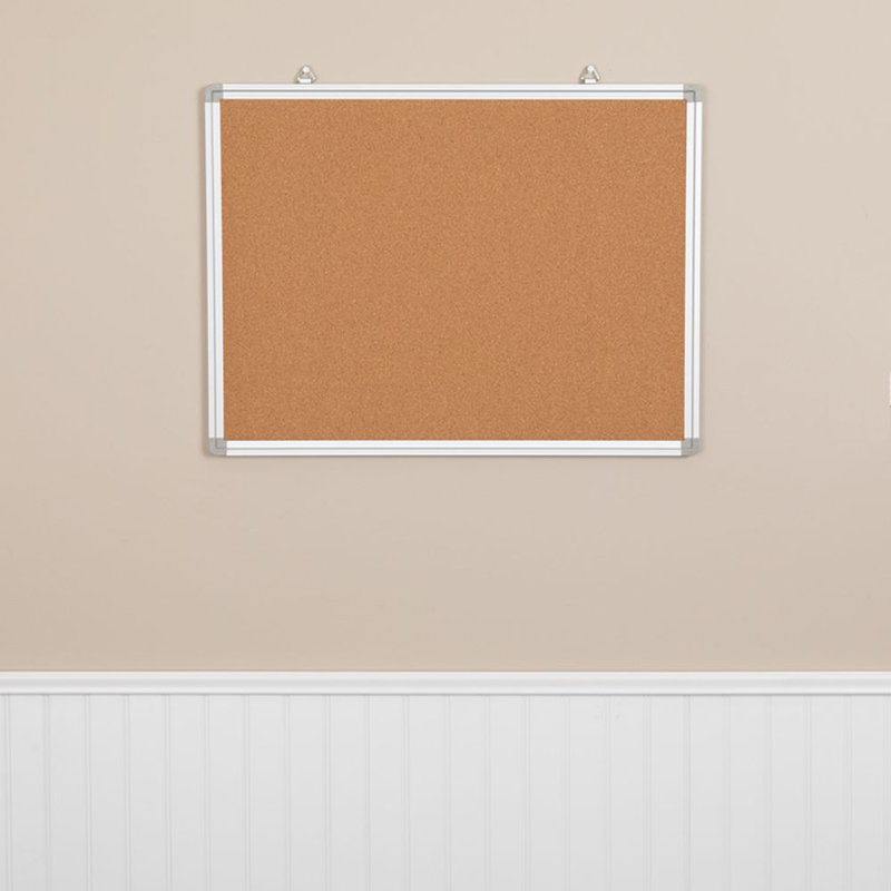 Offex Series Wall Mounted Bulletin Board Wayfair